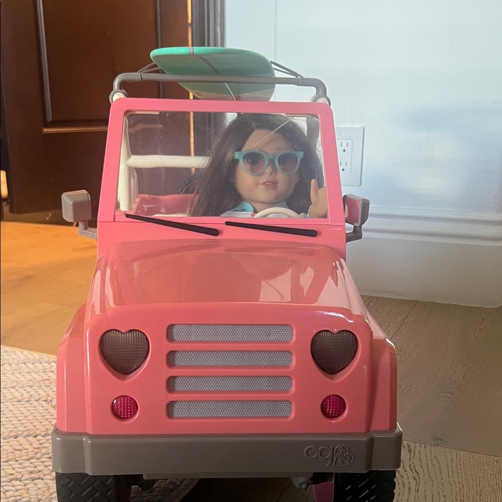 Target Pink Adventure Doll Vehicle
